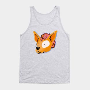 Dog with a Mohawk Tank Top